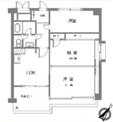 【間取り】 | トキワパレス