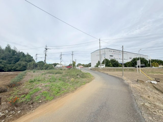 【前面道路含む現地写真】 | 川越市大袋　建築条件なし売地　西武新宿線『南大塚駅』徒歩33分　【大東西小学区】