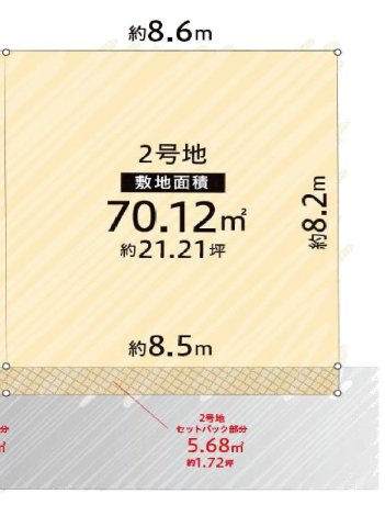 城東区野江３丁目2号地　売土地の画像