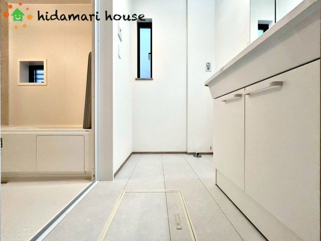 北区盆栽町　新築戸建　ハートフルタウンAの脱衣所