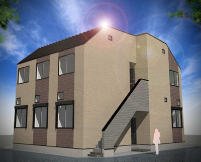 【外観パース】 | ハーモニーテラス亀戸Ⅱ | 同一仕様写真