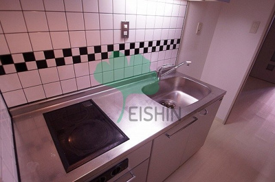 【キッチン】 | No.48 PROJECT2100博多(No.48プロジェクト2100博多) | シンプルな清潔感のあるキッチンです！