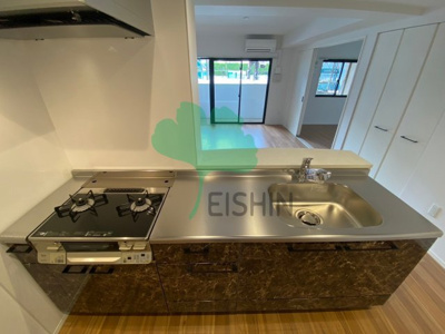 【キッチン】 | カメリアビル2 | シンプルな清潔感のあるキッチンです！