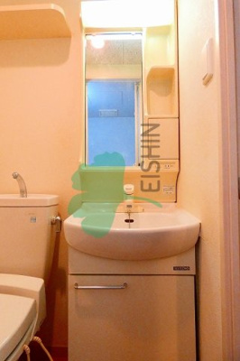 【洗面所】 | No.54 Wes-PROJECT博多駅南(No.54 ダブリューズプロジェクト54) | シンプルで使いやすい洗面台です！