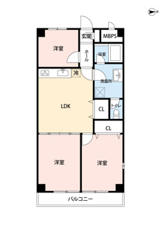 【間取り】 | 秀和南茨木レジデンス