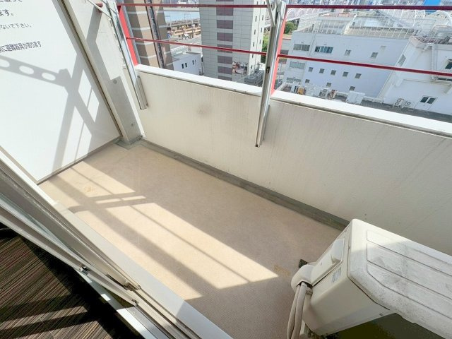 セレブコート新北野のバルコニー