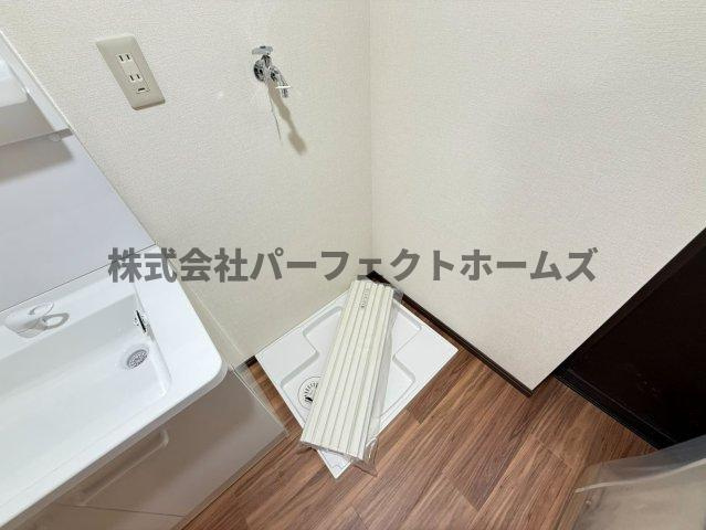 仁和寺町戸建　賃貸の設備|洗濯機置場