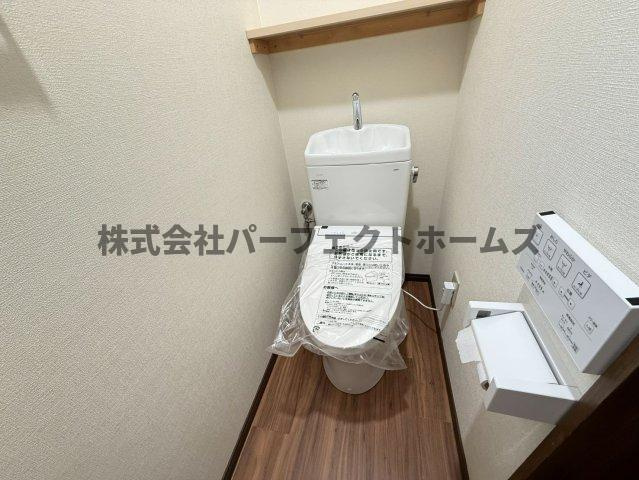 仁和寺町戸建　賃貸のトイレ|トイレです