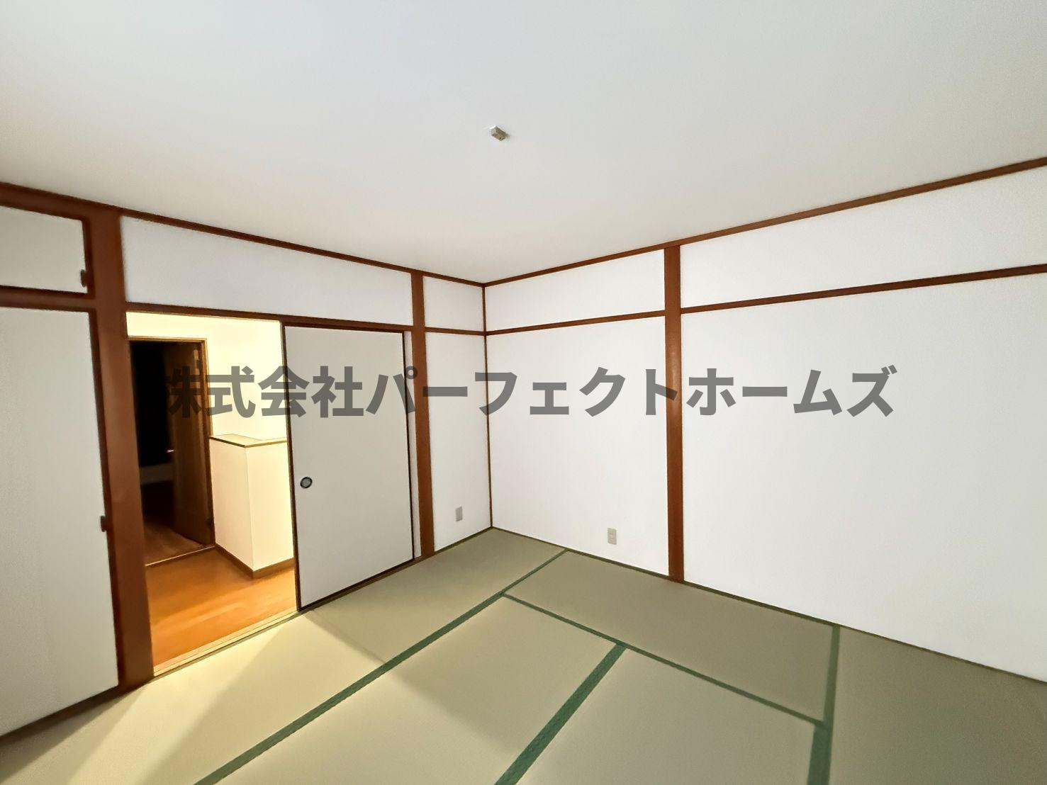 仁和寺町戸建　賃貸の和室|和室があれば客間としても活用できます