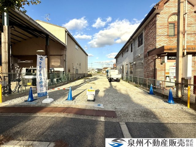泉佐野市市場南1丁目　建築条件なし土地