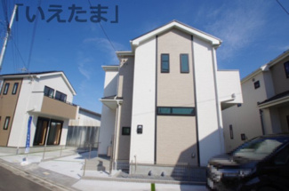 【外観】 | 【仲介手数料無料！！】府中市日新町5丁目　新築戸建て（全19棟）R号棟　4790万円 | 令和７年10月25日撮影　建築中