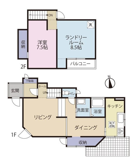 【間取り】 | 中古戸建