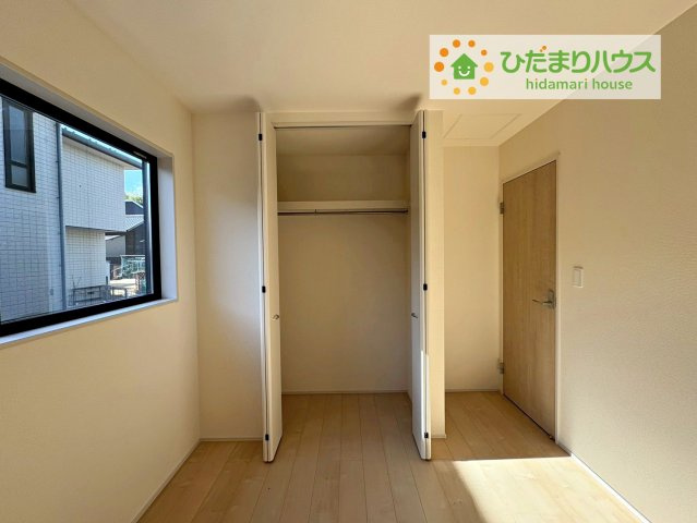 日立市滑川本町3期　新築戸建　1号棟の洋室|洋室A 収納