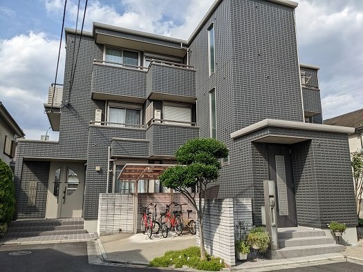 府中市紅葉丘３丁目の賃貸マンションの外観パース