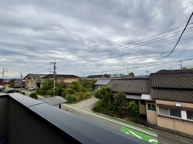 筑後市西牟田　7号地の展望|静かな住宅地の一角にあります
