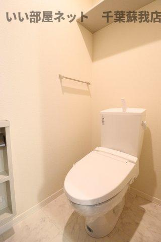 ウイングガーデンＡ棟のトイレ|落ち着いたトイレです