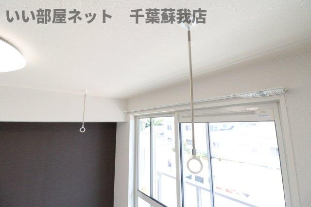 ウイングガーデンＡ棟の内装|室内物干