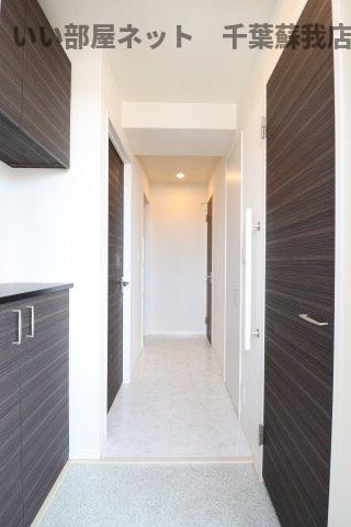 ウイングガーデンＡ棟の玄関|きれいな玄関です