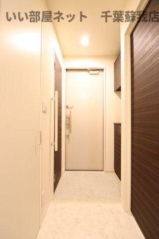 ウイングガーデンＡ棟の玄関|毎日通る玄関はこちらです