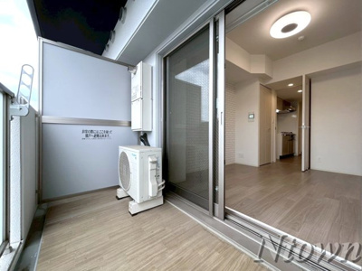 【バルコニー】 | プレサンスTHE大須観音 | 開放的で明るい空間を演出してくれるバルコニーです