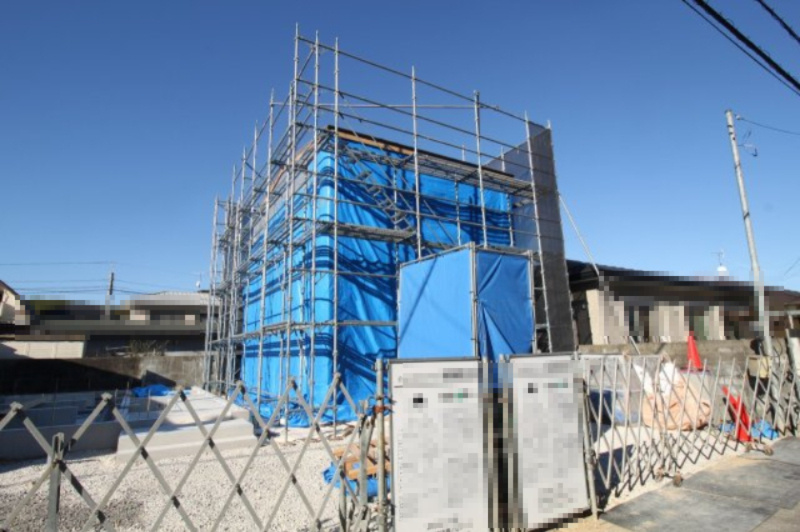 介良（中野団地）新築戸建　4号地（東棟）（全2区画）の外観|建築中