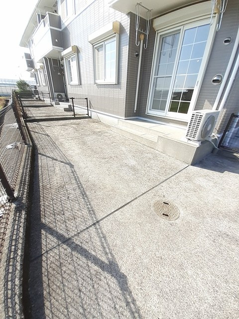 エコライフ野地　第２号棟のバルコニー|バルコニー