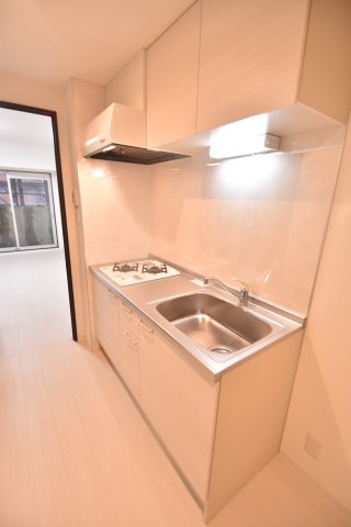 大阪市城東区中央２丁目の賃貸マンションのキッチン