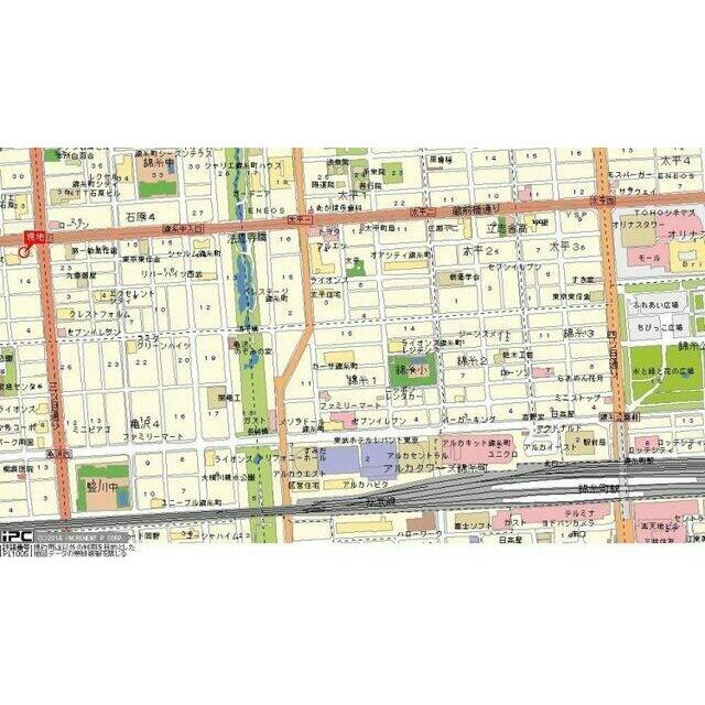 ダイアパレス錦糸町第５の地図