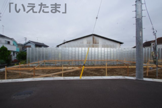 【外観】 | 【仲介手数料無料！！】府中市日新町5丁目　新築戸建て（全19棟）S号棟　4890万円 | 令和７年10月25日撮影　建築中