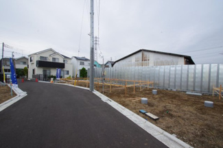 【外観】 | 【仲介手数料無料！！】府中市日新町5丁目　新築戸建て（全19棟）S号棟　4890万円 | 令和７年10月25日撮影　建築中