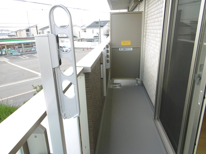 ディーモンテ深井沢町のバルコニー