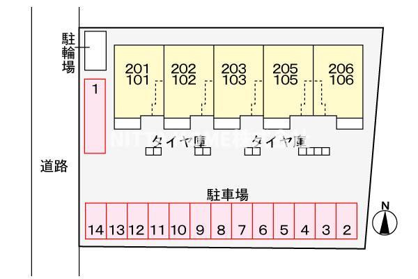 ジットの区画図