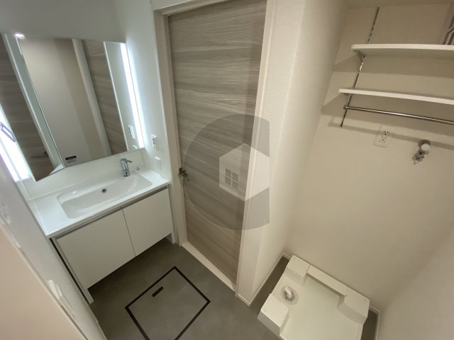 D-room東花園の洗面所