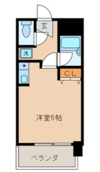 エスポワールハイムの間取り