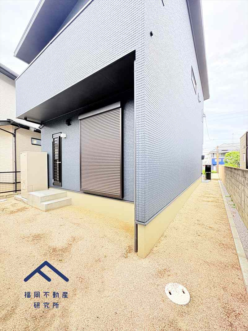 南区柏原２丁目　戸建ての庭