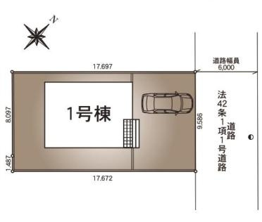 杉戸町下高野第19　新築一戸建て　クレイドルガーデンの外観|2025年10月31日撮影