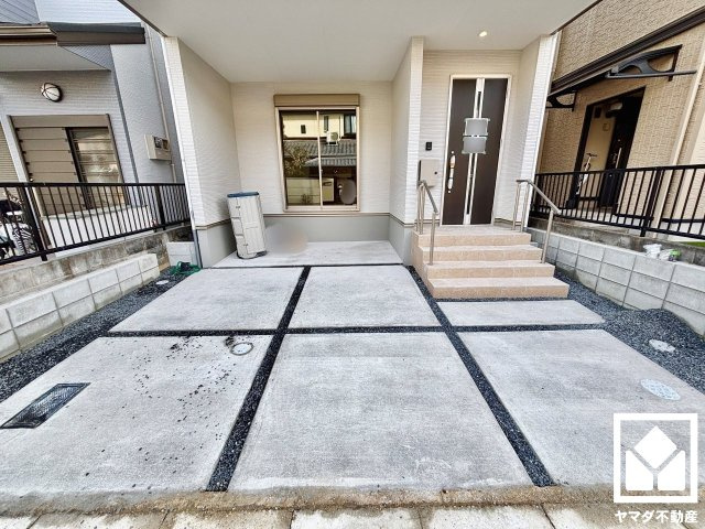 伏見区醍醐新開　1期　1号地の駐車場