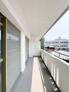 泉大津市池浦町１丁目のハイツのバルコニー|バルコニーがあります