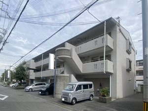 泉大津市池浦町１丁目のハイツの外観|外観もきれいです