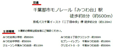 千葉市若葉区みつわ台2丁目の周辺