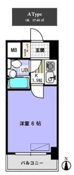 カスタリア船橋の間取り