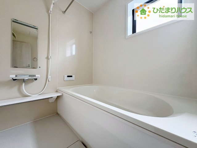 日立市滑川本町3期　新築戸建　5号棟の独立洗面台|シンプルで使い勝手の良い独立洗面台！