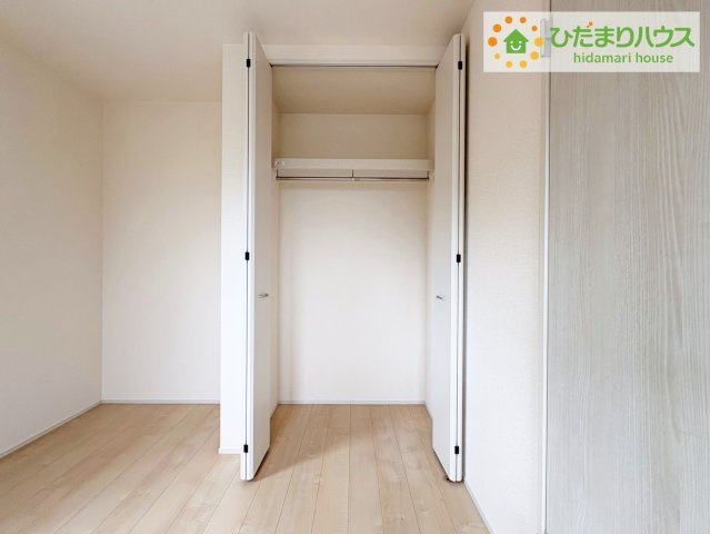 日立市滑川本町3期　新築戸建　5号棟の収納|洋室B収納