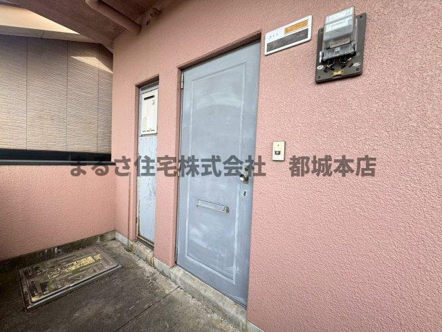 ステーションコーポの玄関