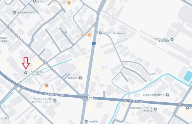 【地図】 | リベール加古川プラザ弐番館　3階