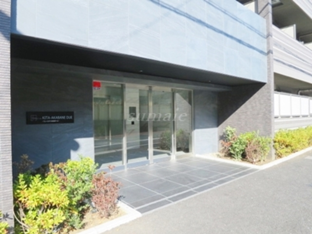 フュージョナル北赤羽DUEのエントランス|こちらが入口です☆