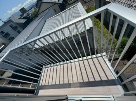 コンフォーティアのバルコニー