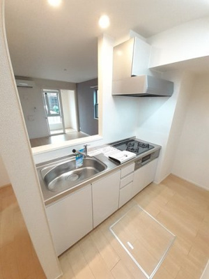 【キッチン】 | プルメリア　Ⅱ | コンパクトなキッチンで掃除もラクラク