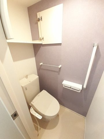 【トイレ】 | プルメリア　Ⅱ | トイレです