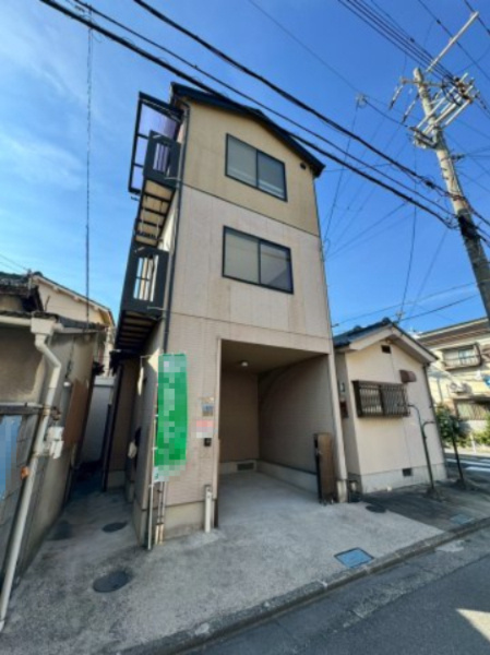 守口市東光町2丁目の前面道路含む現地写真